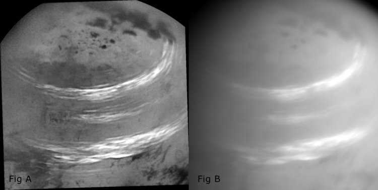 Cassini засне летните облаци на Титан
