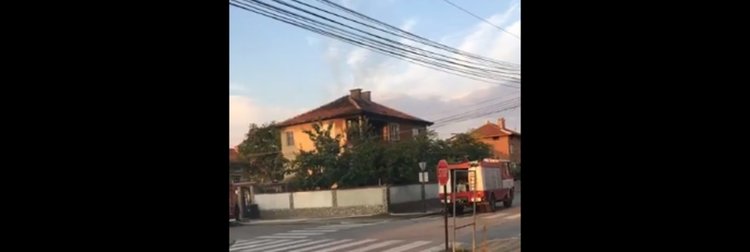 Газов котлон подпали къща