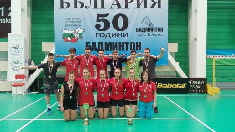 Бадминтонистите на Хасково вдигнаха отборната шампионска купа 