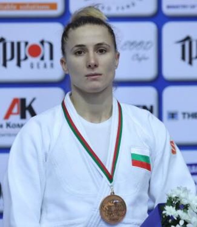 Хасковлийката Ивелина Илиева с бронз от Европейската купа по джудо