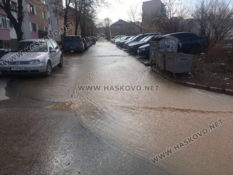 Авария наводни „Илинден”, втори ден безводие в няколко квартала