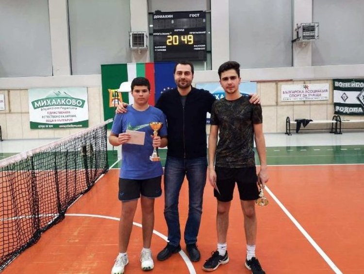 За втори път Атанас Тунев грабна "Купата на община Смолян" по тенис