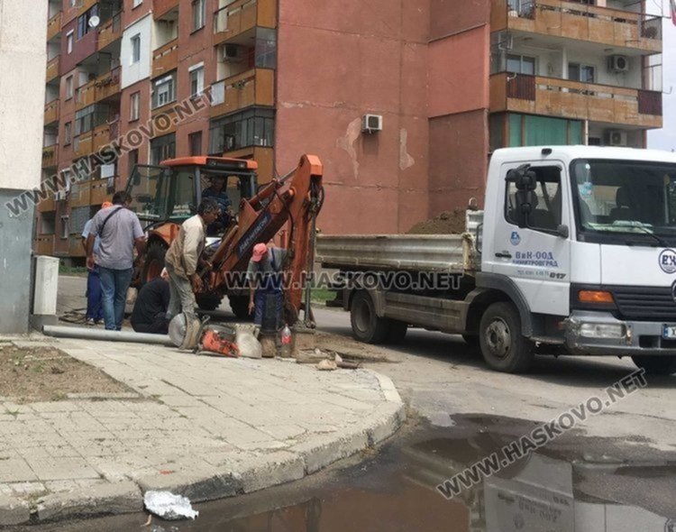 Авария остави Димитровград без вода