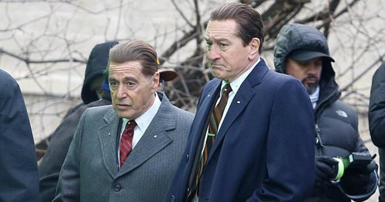 Робърт Де Ниро, Ал Пачино и Джо Пеши в гангстерския "The Irishman" (трейлър)