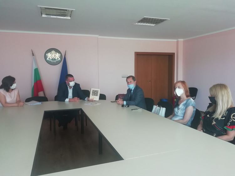 Областният управител се срещна със директорът на Националния статистически институт за преброяването