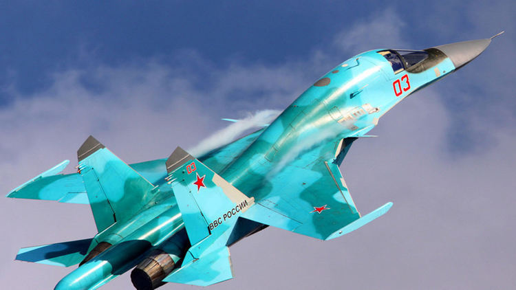 Руски Су-34 се разби в Сибир