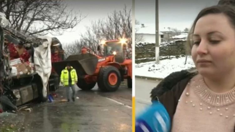 Mомиче спасило пътници от катастрофиралия автобус на пътя София-Варна