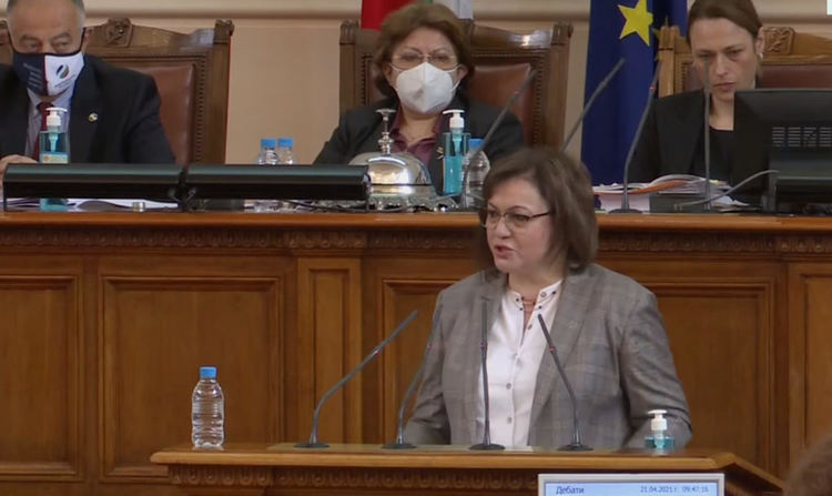Нинова: Борисов се окопава във властта, в енергетиката и земеделието