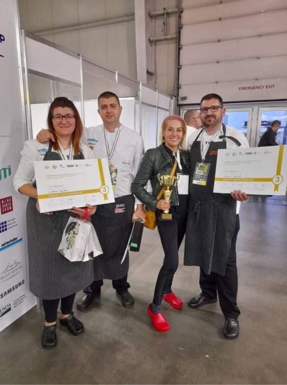 Chef's club“-Смолян  спечели трето място в Националното състезание за професионални готвачи