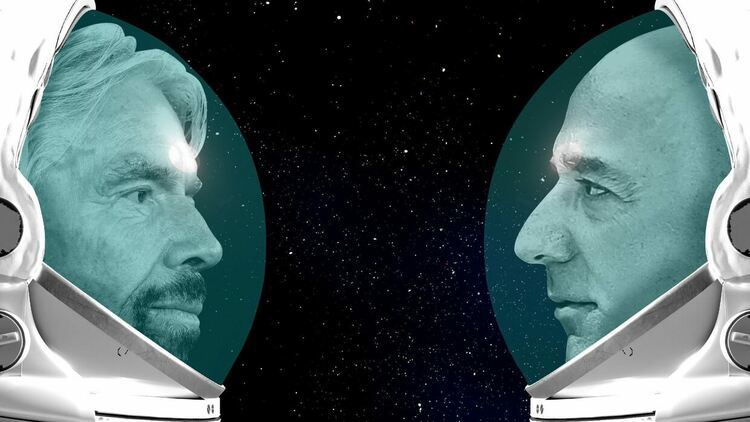 Ричард Брансън ще лети до космоса преди Джеф Безос