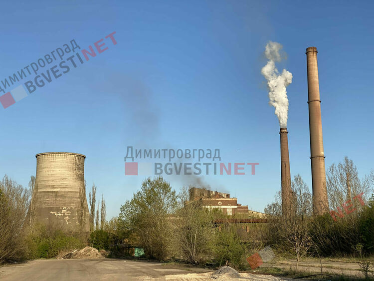 Регистрирано е превишение на нормите на SO2 в Димитровград