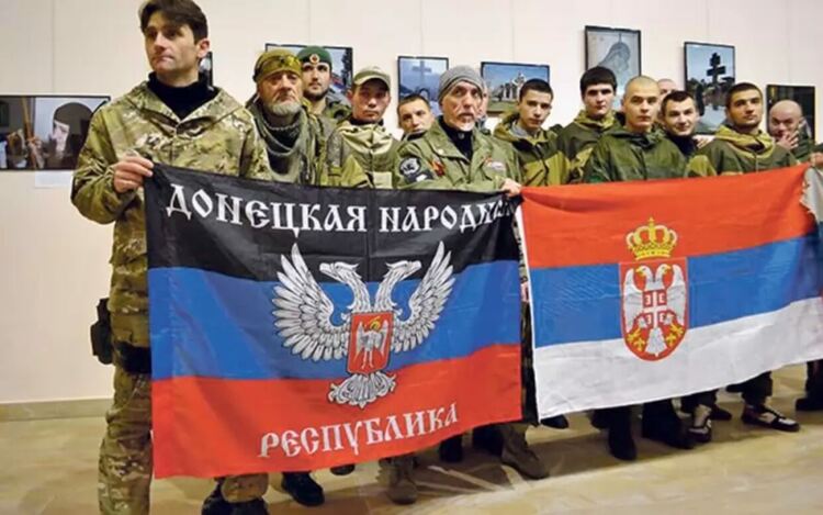 Сръбските наемници в руската армия се разбунтуваха