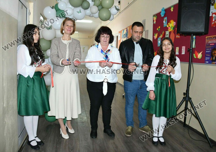 Откриха модерна СТЕМ образователна среда в ОУ „Св. Св. Кирил и Методий“ в с. Малево