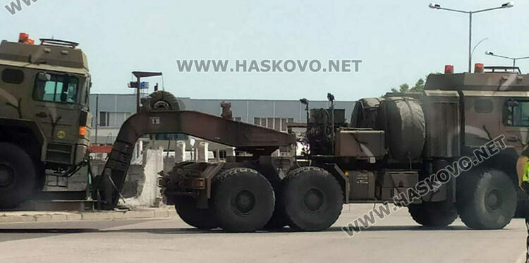 Военни колони към полигоните „Корен“ и „Ново село“ на 14 и 15 април